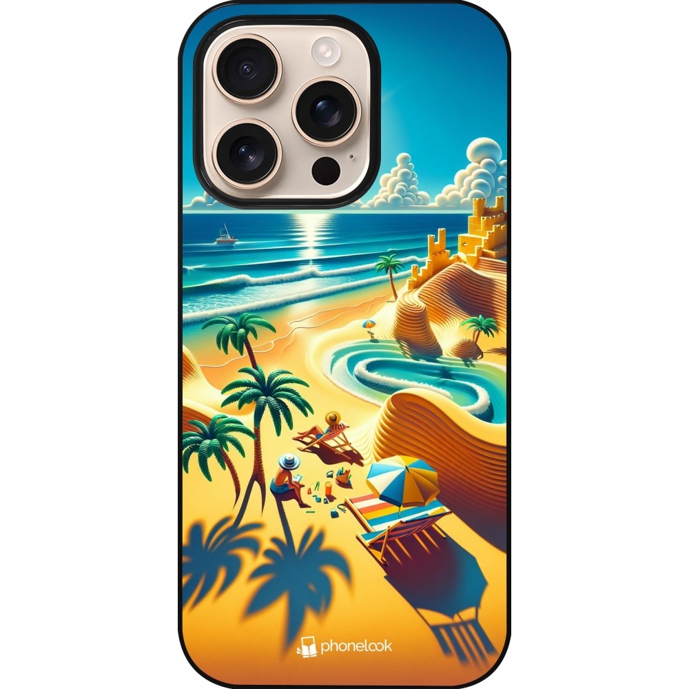 iPhone 16 Pro Case Hülle - Sonnenuntergang Brise