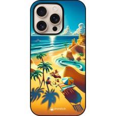 iPhone 16 Pro Case Hülle - Sonnenuntergang Brise