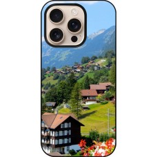 Coque iPhone 16 Pro - Fête Nationale Suisse Paysage