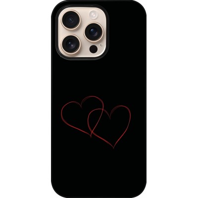 Coque iPhone 16 Pro - Valentine 2023 attached heart