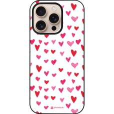 iPhone 16 Pro Case Hülle - Valentine 2022 Many pink hearts