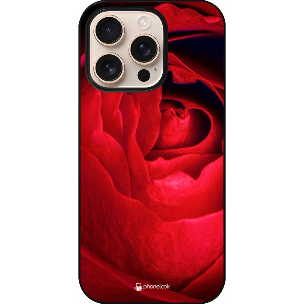 iPhone 16 Pro Case Hülle - Valentine 2022 Rose