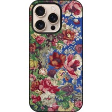 iPhone 16 Pro Case Hülle - Vintage Art Flowers