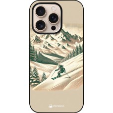 iPhone 16 Pro Case Hülle - Vintage Skiberg