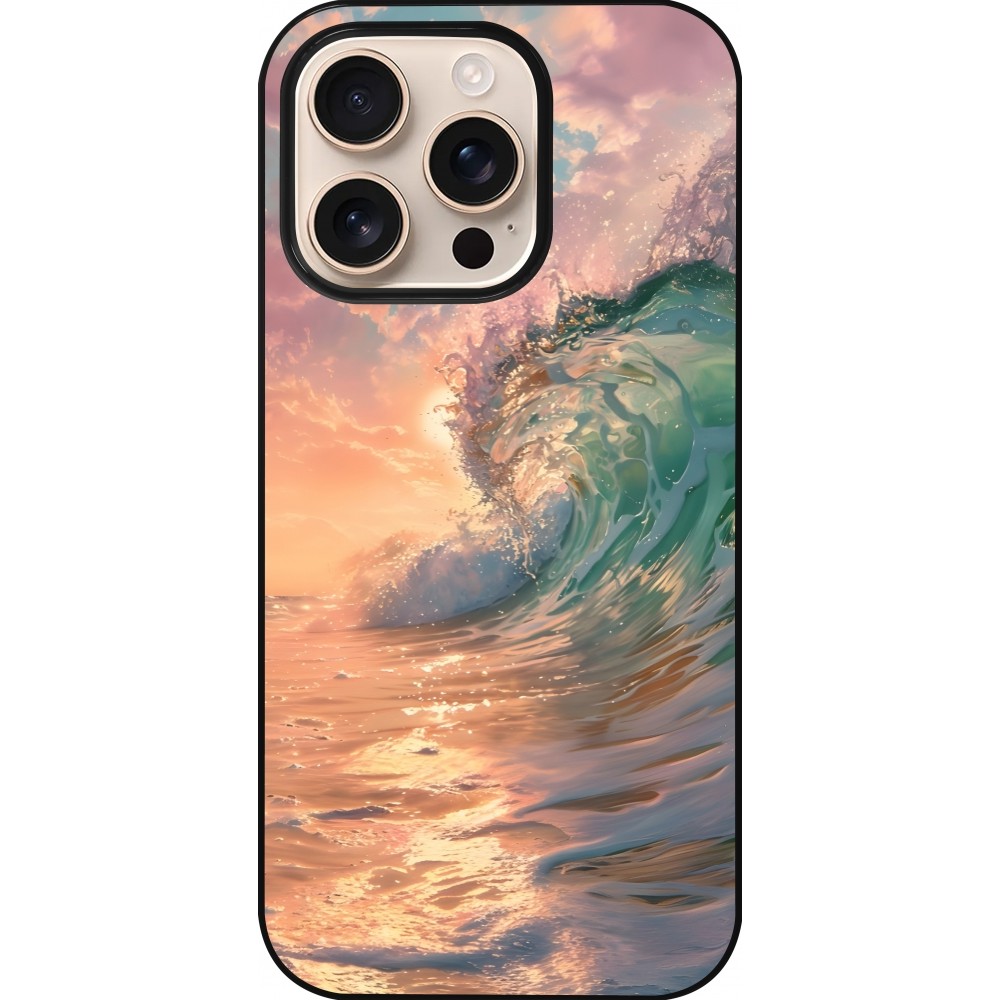 iPhone 16 Pro Case Hülle - Wave Sunset