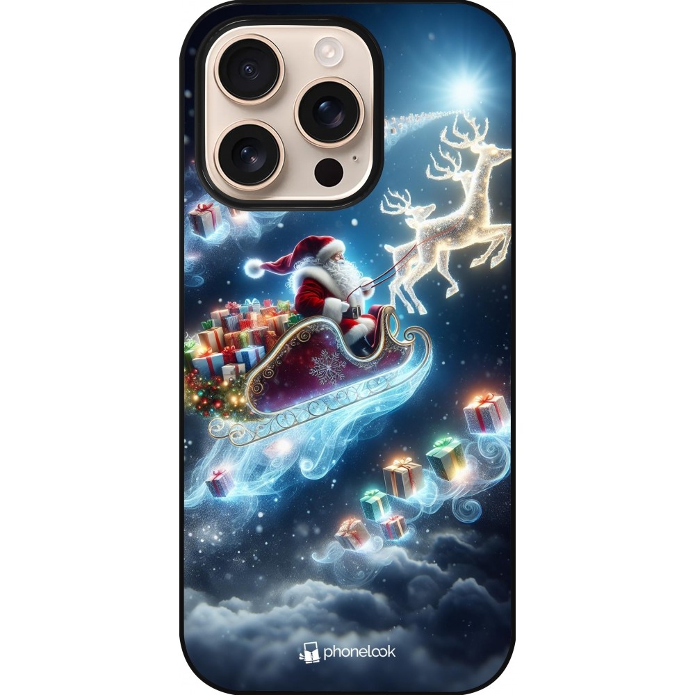 iPhone 16 Pro Case Hülle - Weihnachten 2023 Verzauberter Weihnachtsmann