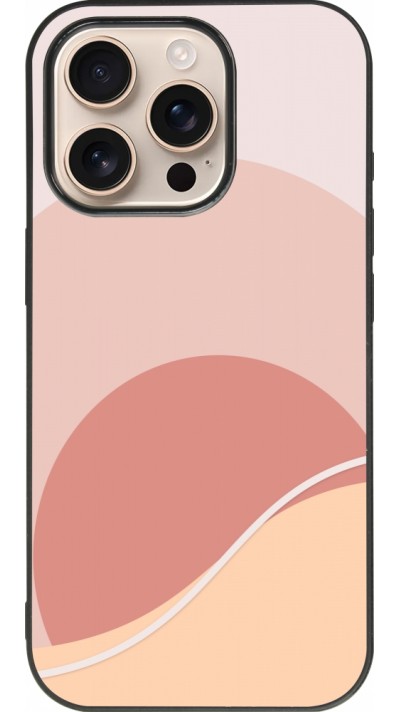 Coque iPhone 16 Pro - Silicone rigide noir Autumn 22 abstract sunrise