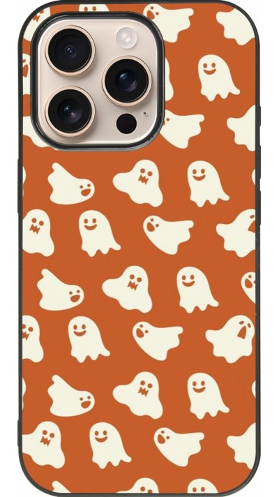 Coque iPhone 16 Pro - Silicone rigide noir Autumn 2024 mini ghosts