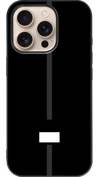 iPhone 16 Pro Case Hülle - Silikon schwarz Kanton FR schwarz