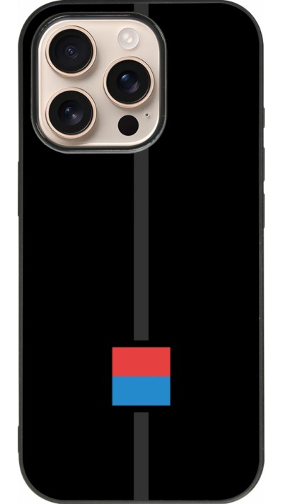 iPhone 16 Pro Case Hülle - Silikon schwarz Kanton TI schwarz