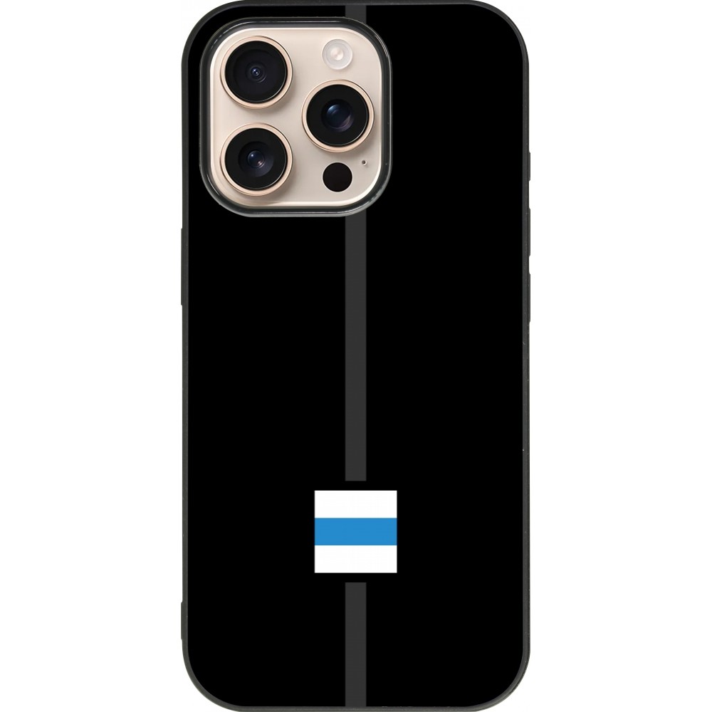 iPhone 16 Pro Case Hülle - Silikon schwarz Kanton ZG schwarz