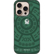 iPhone 16 Pro Case Hülle - Silikon schwarz Mexiko 2026 personalisierbares Fussballtrikot