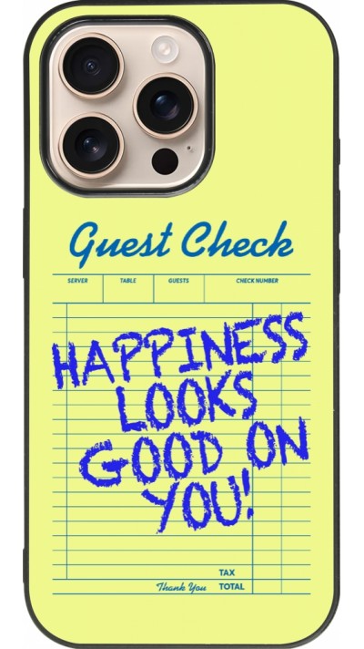 iPhone 16 Pro Case Hülle - Silikon schwarz Guest check 2026