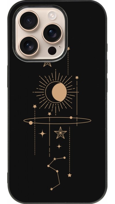 iPhone 16 Pro Case Hülle - Silikon schwarz Spring 23 astro