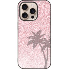 Coque iPhone 16 Pro - Silicone rigide noir Summer 2021 01