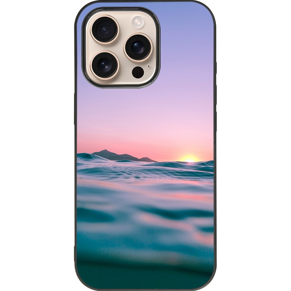 iPhone 16 Pro Case Hülle - Silikon schwarz Summer 2021 12