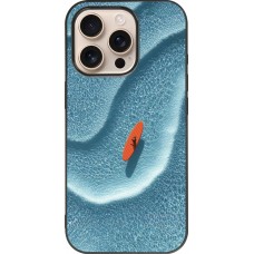 iPhone 16 Pro Case Hülle - Silikon schwarz Orange surf Summer 2026