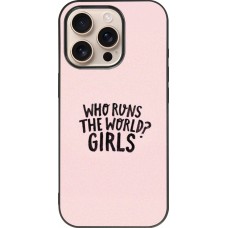 Coque iPhone 16 Pro - Silicone rigide noir Womens day 2026 3