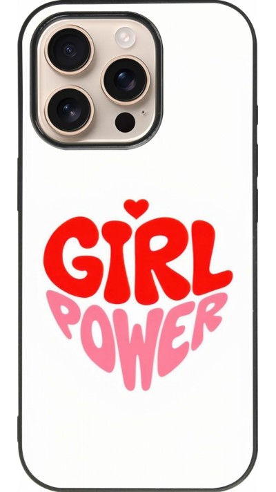 iPhone 16 Pro Case Hülle - Silikon schwarz Womens day 2026 6