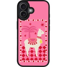 Coque iPhone 17 - Silicone rigide noir Alpaca 2026