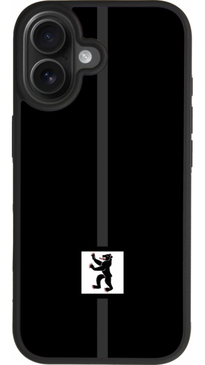 iPhone 17 Case Hülle - Silikon schwarz Kanton AI schwarz