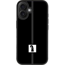 iPhone 17 Case Hülle - Silikon schwarz Kanton BS schwarz