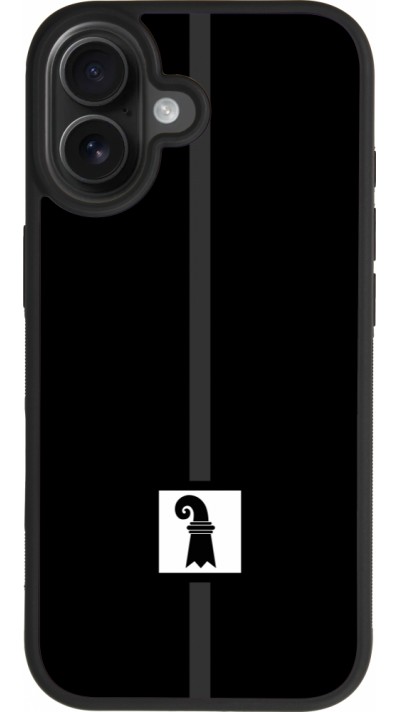 iPhone 17 Case Hülle - Silikon schwarz Kanton BS schwarz