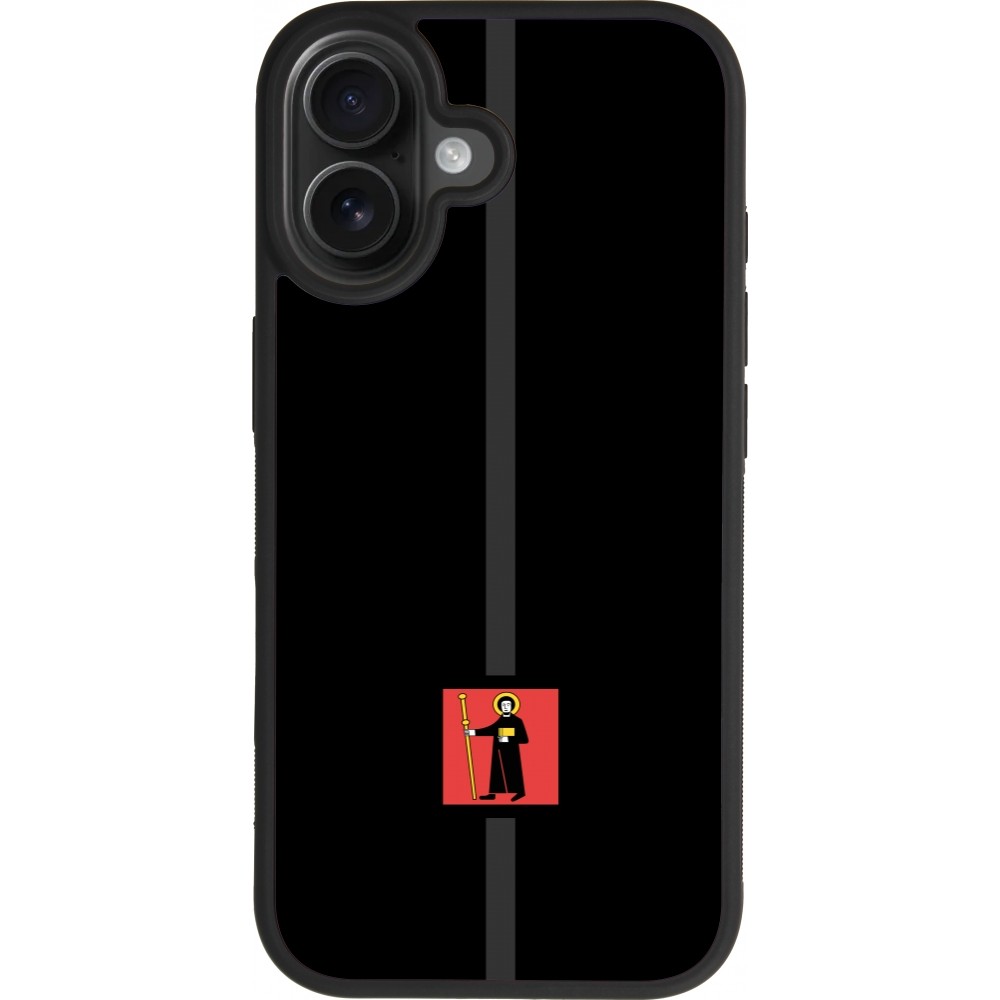 iPhone 17 Case Hülle - Silikon schwarz Kanton GL schwarz