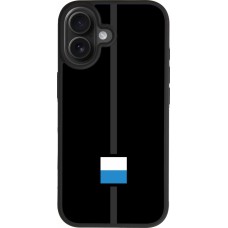 iPhone 17 Case Hülle - Silikon schwarz Kanton LU schwarz