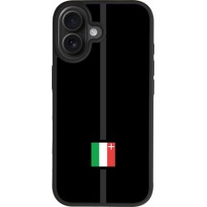 Coque iPhone 17 - Silicone rigide noir Canton NE noir