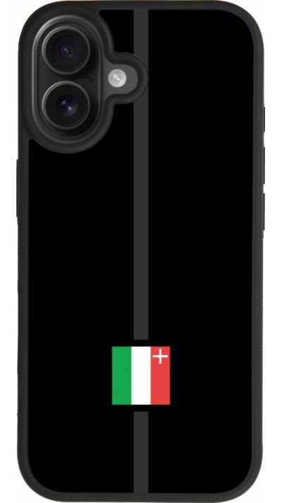 Coque iPhone 17 - Silicone rigide noir Canton NE noir