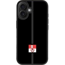 iPhone 17 Case Hülle - Silikon schwarz Kanton OW schwarz