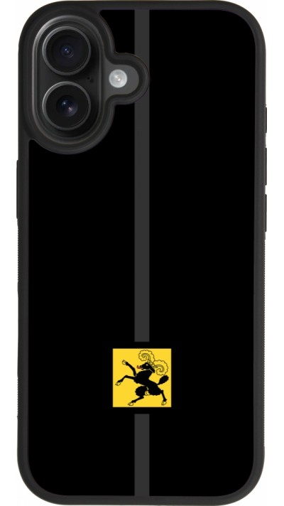 Coque iPhone 17 - Silicone rigide noir Canton SH noir