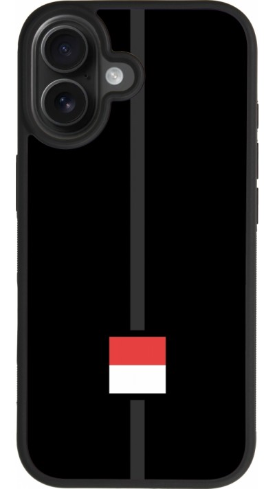 Coque iPhone 17 - Silicone rigide noir Canton SO noir