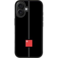 Coque iPhone 17 - Silicone rigide noir Canton SZ noir