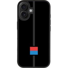 Coque iPhone 17 - Silicone rigide noir Canton TI noir