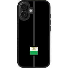 Coque iPhone 17 - Silicone rigide noir Canton VD noir