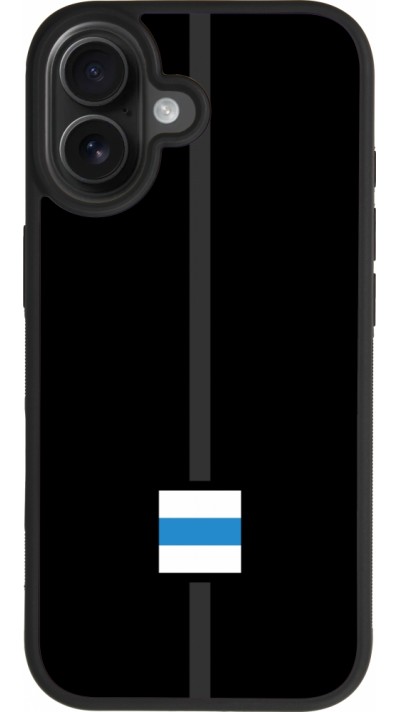 Coque iPhone 17 - Silicone rigide noir Canton ZG noir