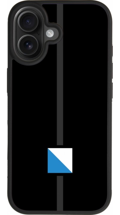 Coque iPhone 17 - Silicone rigide noir Canton ZH noir