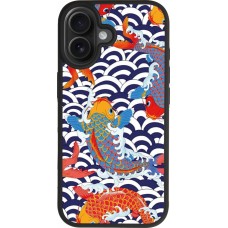 Coque iPhone 17 - Silicone rigide noir Easter 2023 japanese fish