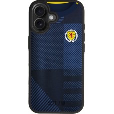 iPhone 17 Case Hülle - Silikon schwarz Schottland personalisierbares Fussballtrikot