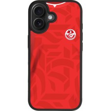 iPhone 17 Case Hülle - Silikon schwarz Tunesien 2022 personalisierbares Fussballtrikot