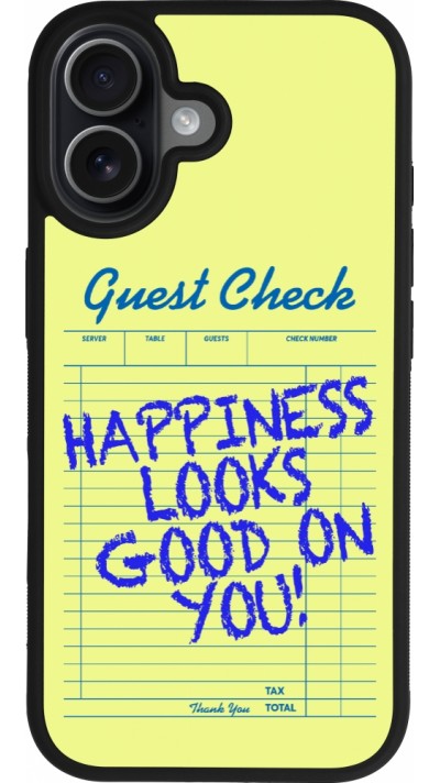 iPhone 17 Case Hülle - Silikon schwarz Guest check 2026