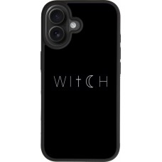 iPhone 17 Case Hülle - Silikon schwarz Halloween 22 witch word