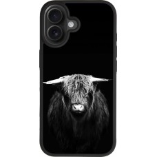 iPhone 17 Case Hülle - Silikon schwarz Highland calf black