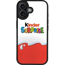 iPhone 17 Case Hülle - Silikon schwarz Kinder Surprise