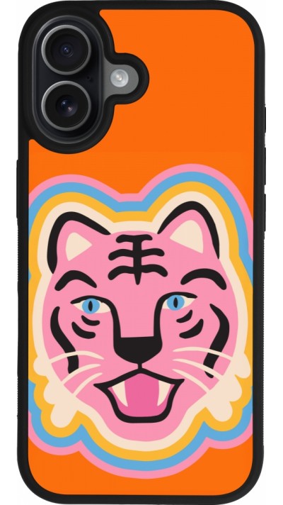 iPhone 17 Case Hülle - Silikon schwarz Lion colors 2026