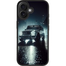 iPhone 17 Case Hülle - Silikon schwarz Mercedes G AMG Nacht