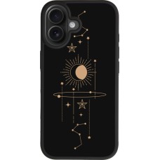 Coque iPhone 17 - Silicone rigide noir Spring 23 astro