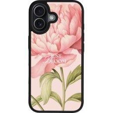 iPhone 17 Case Hülle - Silikon schwarz Just Bloom Spring 2026